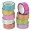 AV617 Glitter Tape Value Pack for Kids' Crafts and Art Projects, Cards, Party Bags, and Decorations (Pack of 10), 3m 4