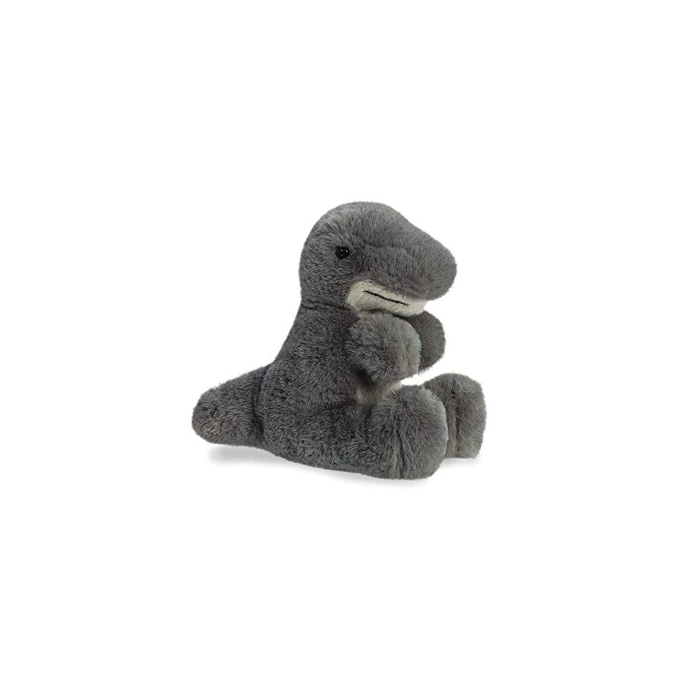 Aurora, 31864, Mini Flopsie TRex Dinosaur, 8In, Eco-friendly soft toy, Grey