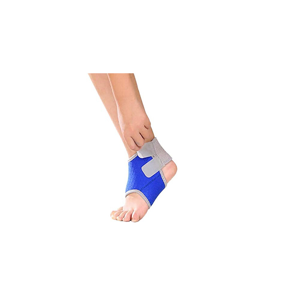 Qchomee 1 Pair Girls Boys Ankle Support Brace Compression Neoprene Ankle Strap Foot Wrap Protector For Strains Sprains Arthritis Ankle Pain Relief