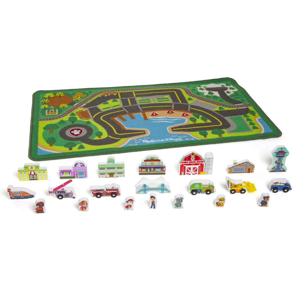 PAW Patrol Activity Rug - Adventure Bay