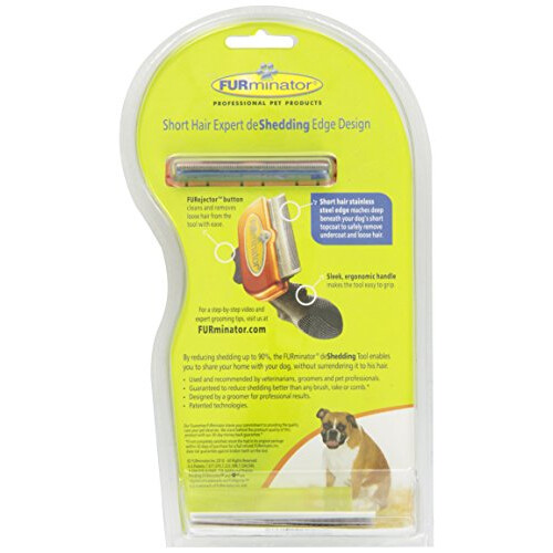 Furminator Short Hair deShedding Tool for Medium Dogs 1