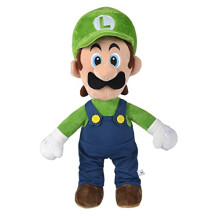 - Luigi Plush 50 cm, Super Mario, Soft and Comfortable Material, 100% Original, Suitable for All Ages (109231014)
