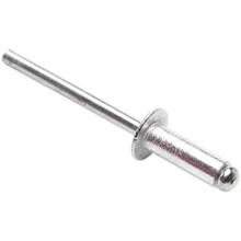 BH04092 (100 Pcs) Aluminium Alloy Pop Rivet, 4.8 mm x 10 mm - 3/16 Inch x 3/8 Inch - Pack of 100 Pieces