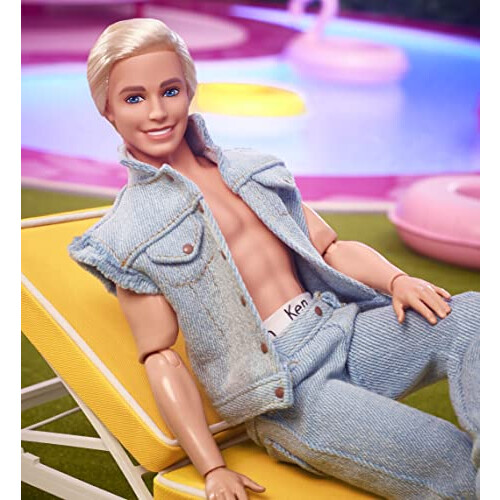 Barbie Barbie Η Ταινία Συλλεκτική Κούκλα Ken με Σετ από Τζιν και Υπογραφή Ken 1