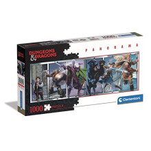 39736 Dungeons & Dragons 1000 Pieces, Jigsaw Puzzle for Adults-Made in Italy