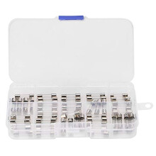 5x20mm Quick Blow Glass Tube Fuse Assorted Kit Amp 0.25A,0.3A,0.5A,0.75A,1A,2.5A,3A,4A,6A,6.3A (50Pcs)