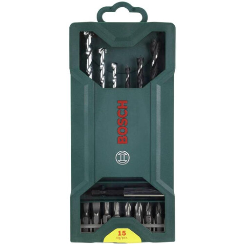 Bosch Bosch X-Line boremaskinesæt med 15 dele 1