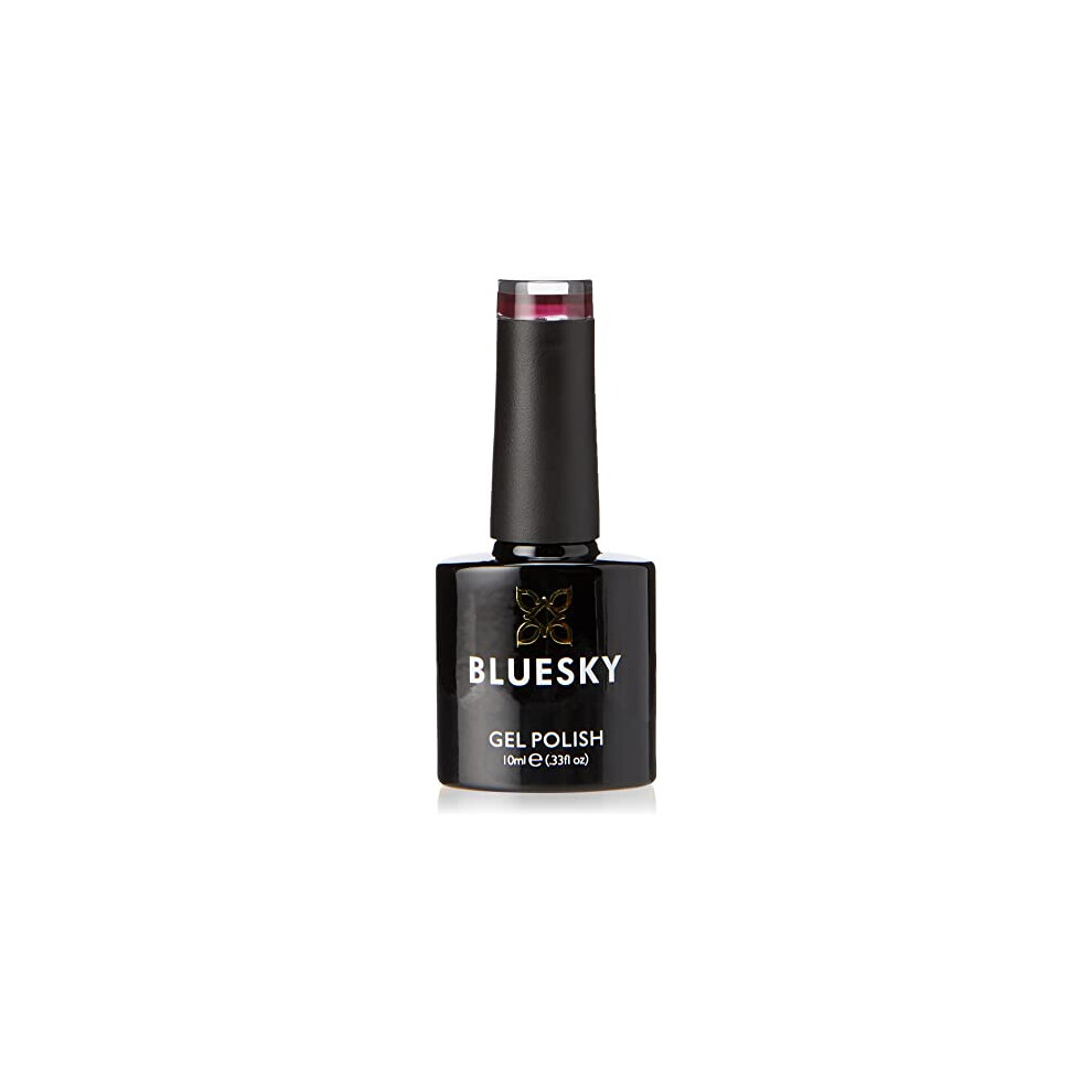 Gel Polish, Dark Burgundy, A7, 10 ml, Gel Soluble Nail Polish, Brown, Red, Purple, Dark (Curing under UV/LED Lamp Required) Pack of 1 (x)