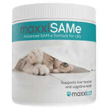 maxxiSAMe Advanced SAM-e Liver and Cognitive Supplement for Cats Given with Food, Powder 90 g