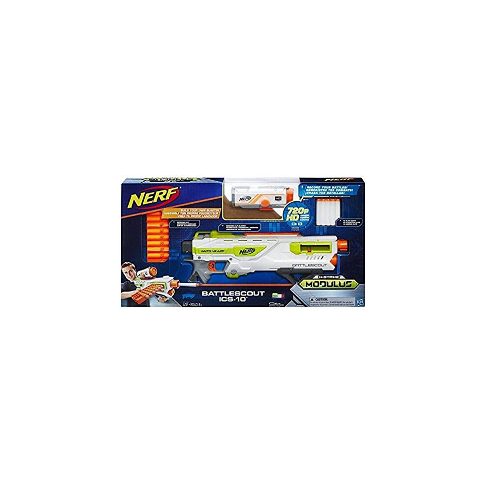 Deutschland GmbH HAS65648 Nerf N-Strike Elite Modulus Battlescout Ics-10 Cup And Ball Game