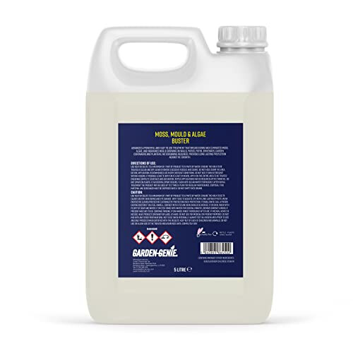 Moss, Mould & Algae Buster | Powerful Outdoor Treatment, 5 Litre 1