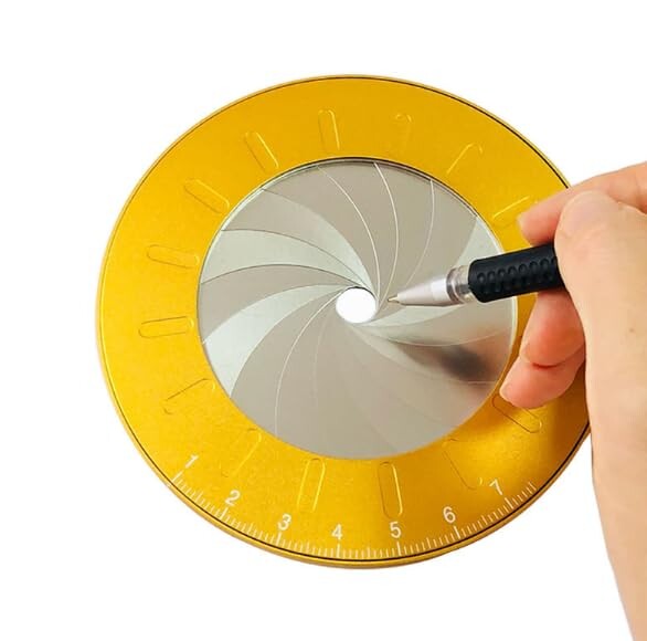 Circle Drawing Tool, Adjustable Circle Drafting Ruler Circle Stencil ...