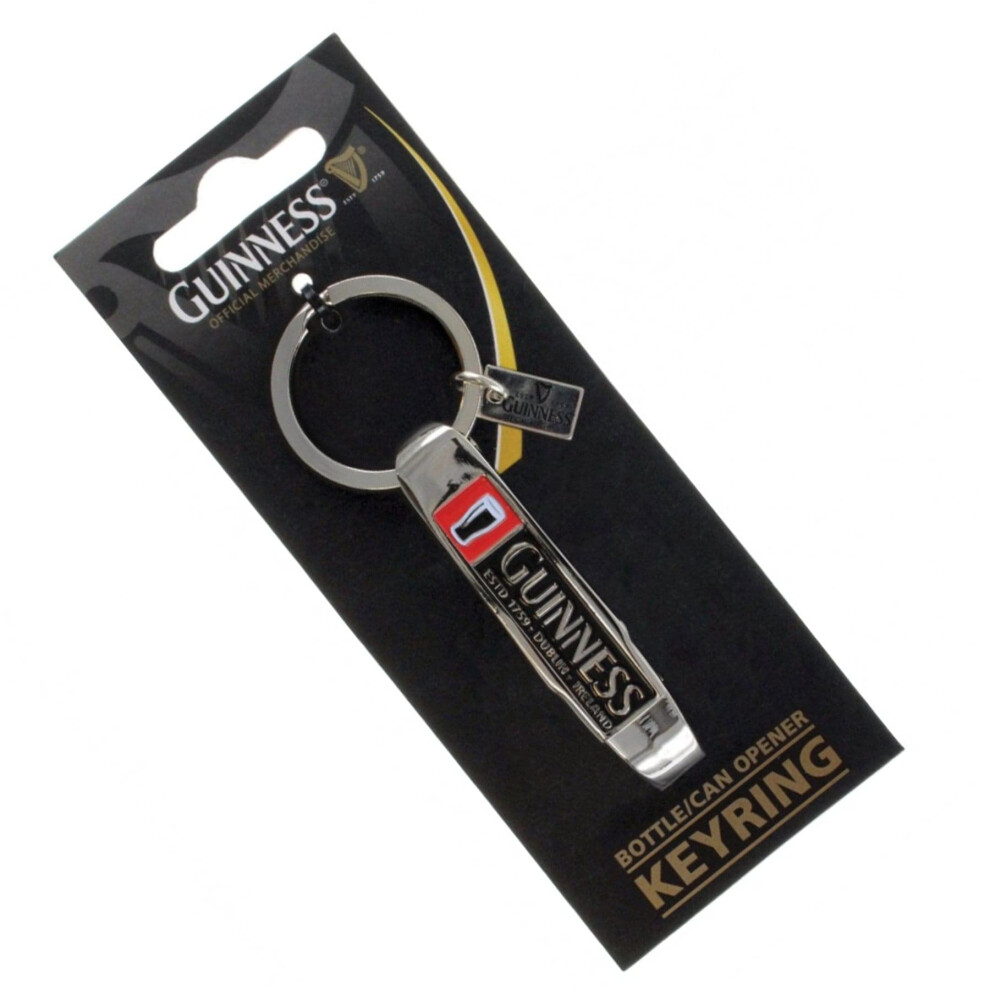 Bottle Cap and Can Opener Keyring