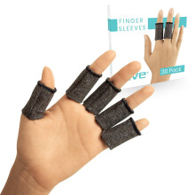 Finger Splints For Broken Finger (30 Pack) - Thumb Protectors Support Brace For Gaming, Guitar Players - For Arthritis, Wounds, Sport Injury & Joint