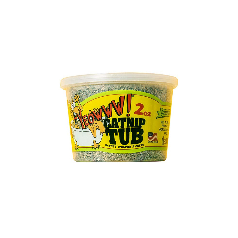 YEOWWW! Catnip Tub, 2-Ounce