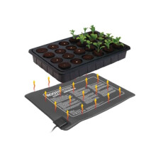 ROOTT Hobby 11W Heat Mat-350mm x 250mm, Black, Small-11W