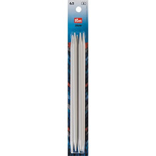 218646 Knitting Needles KST 20 cm 6.50 mm Grey Plastic 6.5 mm