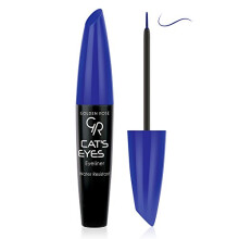 Matte Catseye Blue Eyeliner, Water Resistant by Golden Rose
