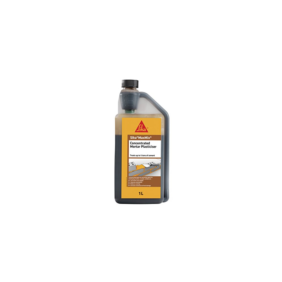 MaxMix Concentrated Mortar Plasticiser Admixture, 1 Litre