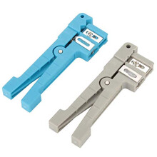 Cable Stripper,45-163 45-162 Fiber Optic Jacket Stripper Fiber Optic Buffer Tube Stripper Coaxial Cable Stripping Tool Used to Screen Twisted Pair