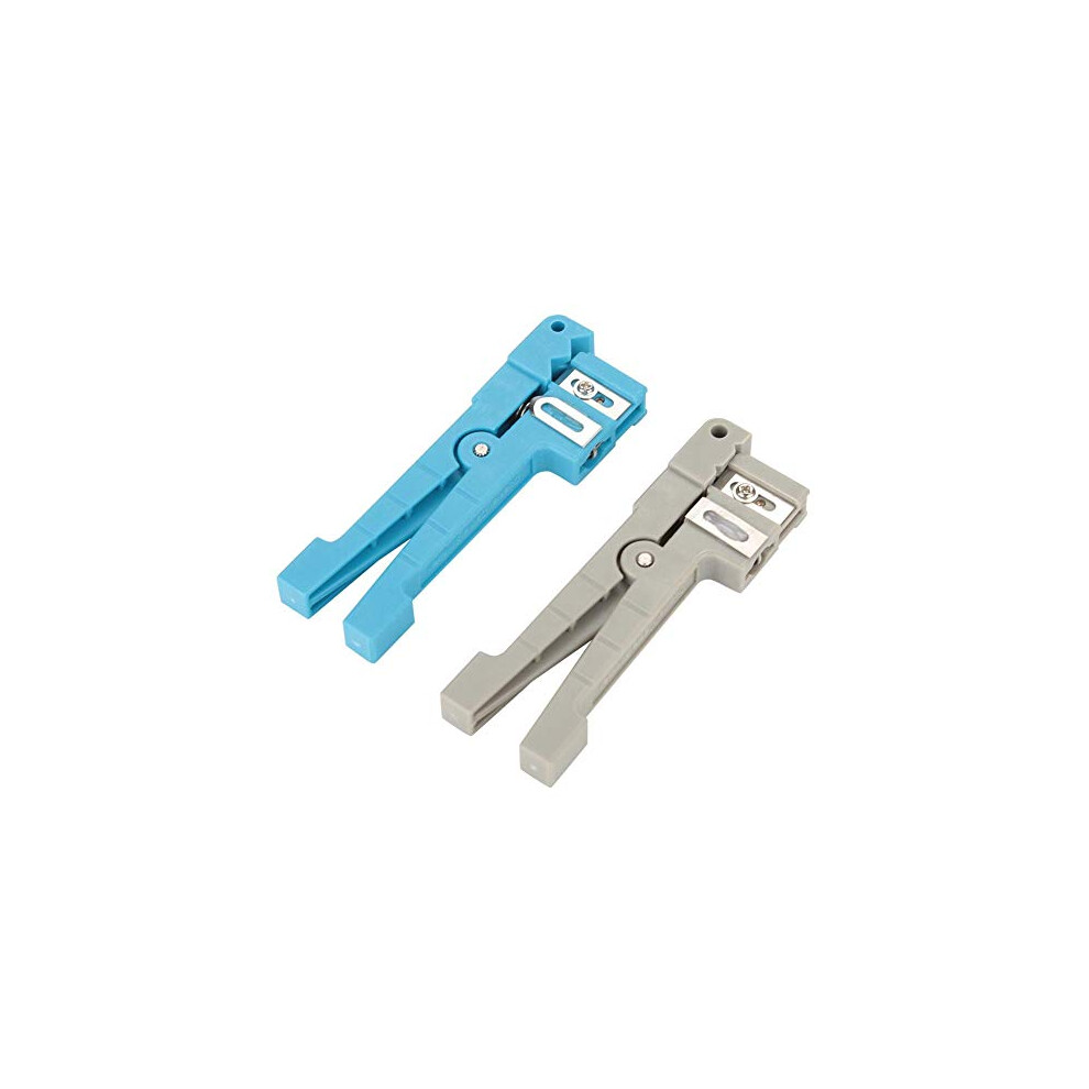 Cable Stripper,45-163 45-162 Fiber Optic Jacket Stripper Fiber Optic Buffer Tube Stripper Coaxial Cable Stripping Tool Used To Screen Twisted Pair 750086728922