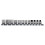 Sealey AK2741B 12pc 3/8"Sq Drive Lock-On Socket Set - Black Series 3