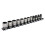 Sealey AK2741B 12pc 3/8"Sq Drive Lock-On Socket Set - Black Series 1