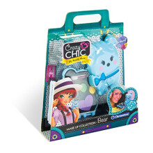 15175 Crazy Chic Mini Bear Make-Up Palette Creative Game, Multicolored