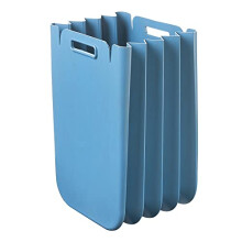 Poubelles pour le tri des déchets bleu poudre brillant - Guzzini 45 Bleu