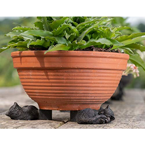 Planter Pot Feet, Resin, Bronze, One Size 2