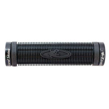 Puños de manillar de MTB - LIZARD SKINS - Lock-On Charger - Negro - Mixto - Deportes: MTB