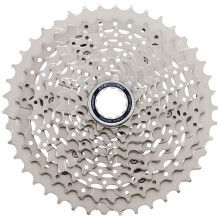 Cassette VTT - Shimano - Deore M4100 - 10 Gänge - 11-46 Zähne - Grau