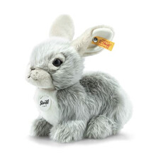 Dormili Rabbit 21 cm Cuddly Toy Grey Sitting, Gray Violet (067488)