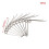10 Pieces V Shape Steel Compression Spring Gardening Scissors Accessories Tool 2