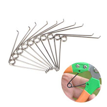 10 Pieces V Shape Steel Compression Spring Gardening Scissors Accessories Tool