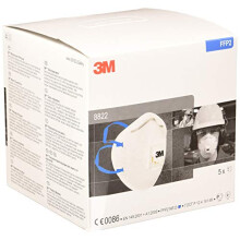 Disposable Respirator, FFP2, Valved, 8822SP, EN safety certified