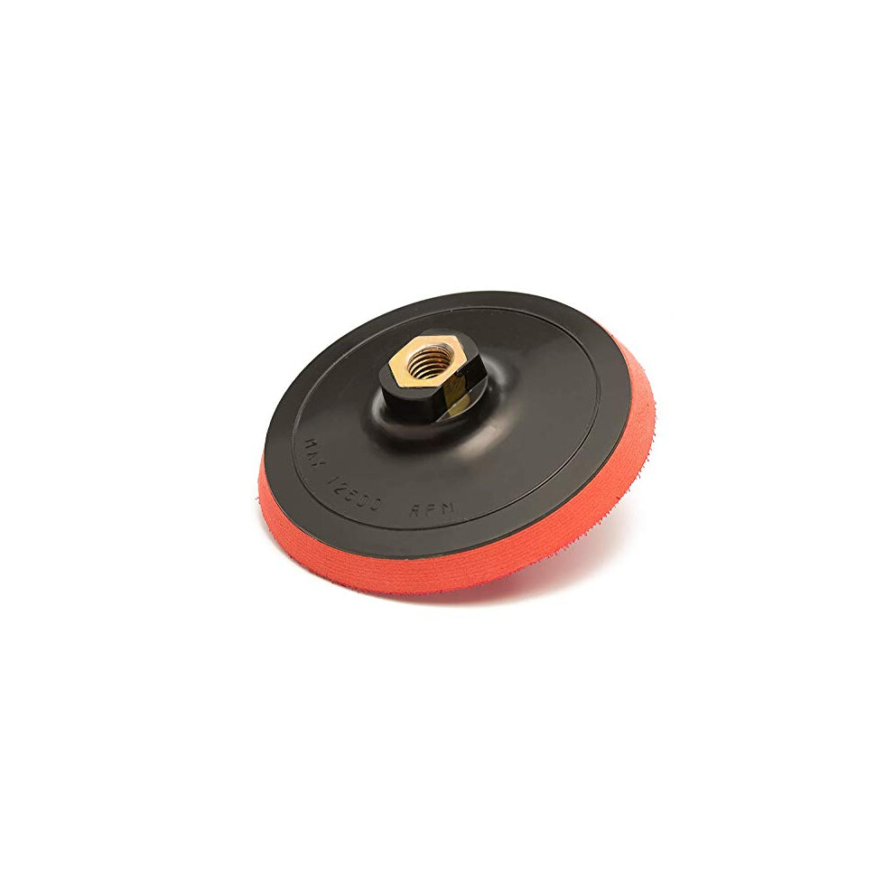 12625 Hook And Loop Rotary Polisher Backing Pad, Rotary Sander Backer | Thread: M14x2 | Ã 125 Mm 5012121126250