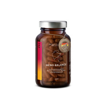 CLAV Menopause Complex - Meno Balance - Hot Flushes Relief - Perimenopause Support - Hormone Harmony with Wild Yam, Siberian Rhubarb, Red Clover &