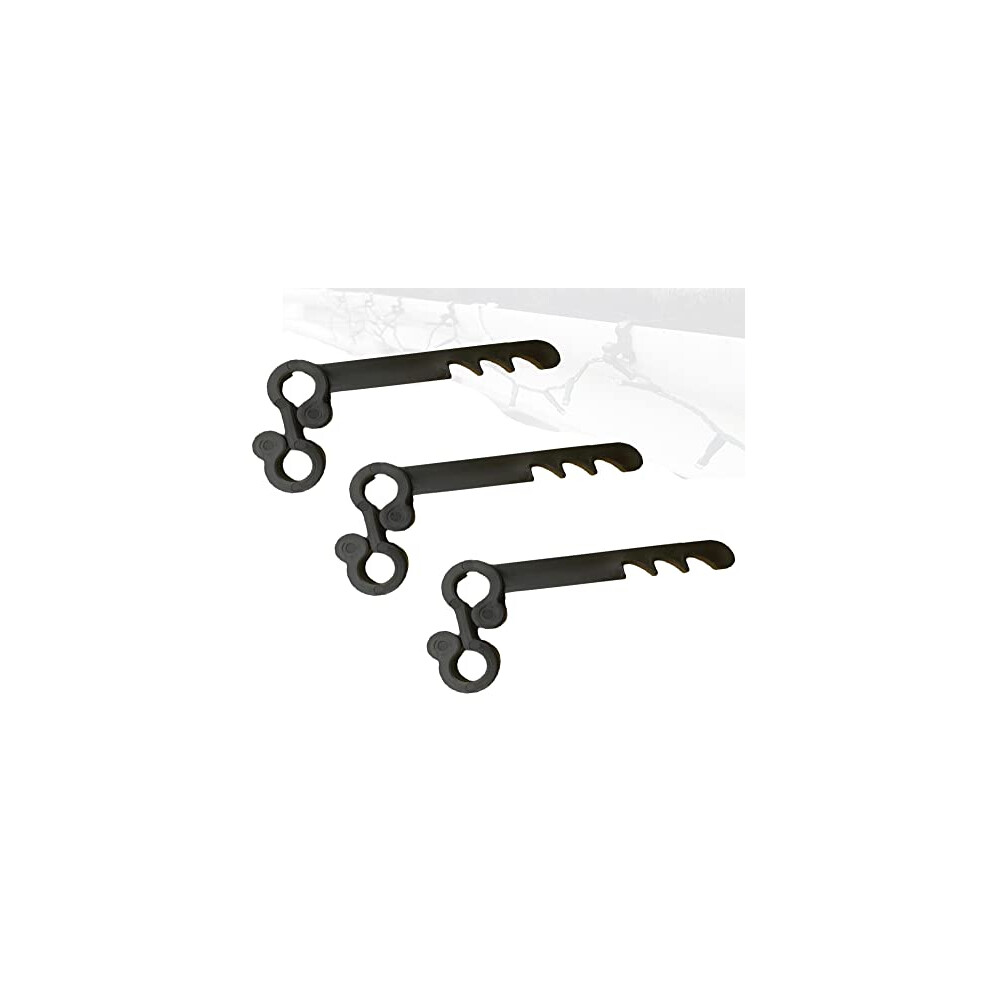 Gutter Brush Clips [30 Pack]- Keeps Leaf Guard Brush In Place And Christmas Light Gutter Clips, Gutter Mesh Clips (30) 5060856894906