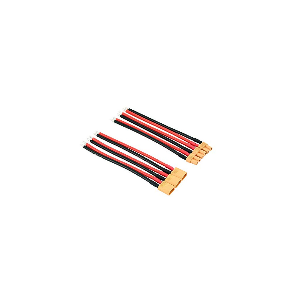 3Pairs Xt30 Plug Xt-30 Male Female Connectors Cable With 16Awg 10Cm Slicone Wire For Rc Lipo Battery Fpv Turnigy/Zippy(Cc12-3) 736900639957