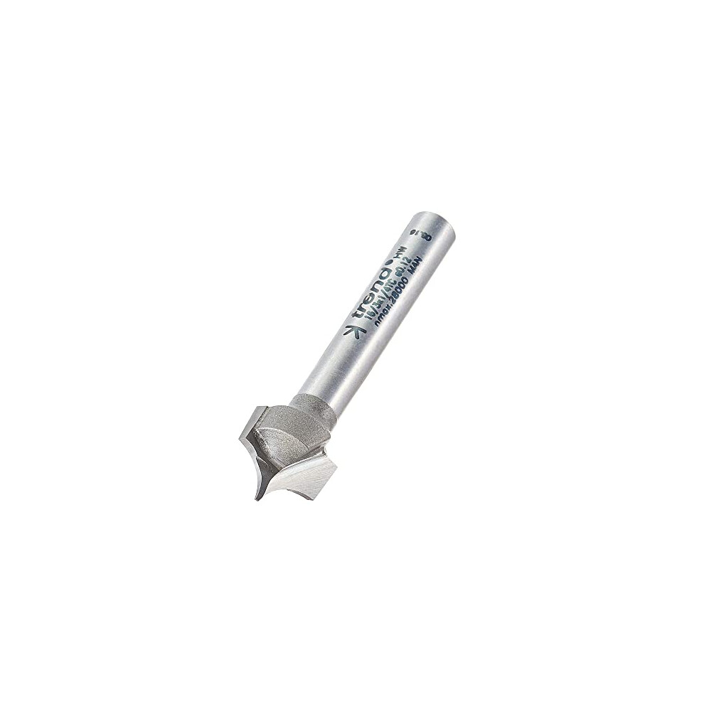 Professional Ovolo Panel Veining Router Cutter Bit, 1/4 Inch Shank, 13mm Cut Diameter, 12.5mm Cut Length, 6mm Radius, 16/3X1/4TC