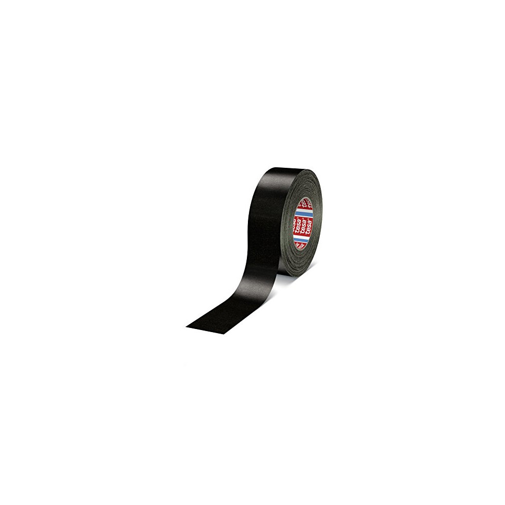 Tesa T46515050s 4651Â Premium Adhesive Tape, 50Â M X 50Â Mm, Black 4260441581667