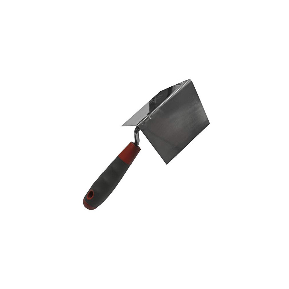 SGTCINTSS Soft-Grip Corner Trowel Stainless Steel 4 x 3 x 3 Internal