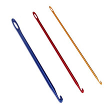 3 Pcs 2.75mm 4.0mm 6.0mm Knooking Crochet Aluminium Crochet Hook DIY Knit Tool With An Eye Knitting Knook Sewing Needles Crochet Hook