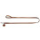 Hunter Leash Solid Education, 16/150 Soft genuine cow leather, cognac 1