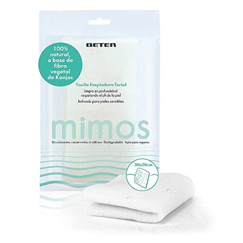Beter Konjac Facial Cleansing Towel 20x20cm