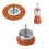 wolfcraft Nylon Wire Brush Set 3 Pcs., aggressive I 2741000 1