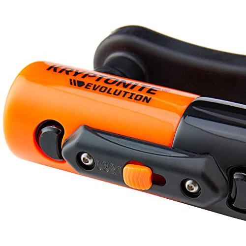 Kryptonite Kryptonite 003212 Evolution Compact Disc Lock Πορτοκαλί 13mm Σκληρός Ατσάλινος Στεφάνης με 3 Κλειδιά 2