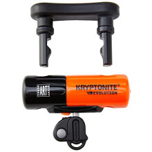 Kryptonite 003212 Evolution Compact Disc Lock Πορτοκαλί 13mm Σκληρός Ατσάλινος Στεφάνης με 3 Κλειδιά