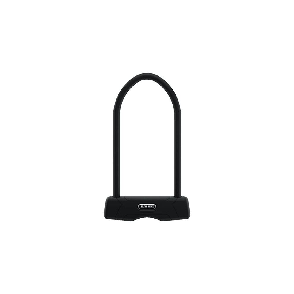 Abus U-Lock Granit 460 + Sh B Bracket - Bicycle Lock With 12 Mm Round Shackle And Reversible Key - Security Level 9 - 230 Mm Shackle Height